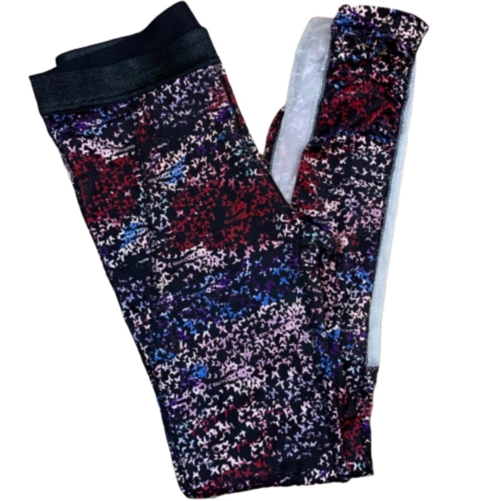 Free People Movement butterfly/mesh active legging
